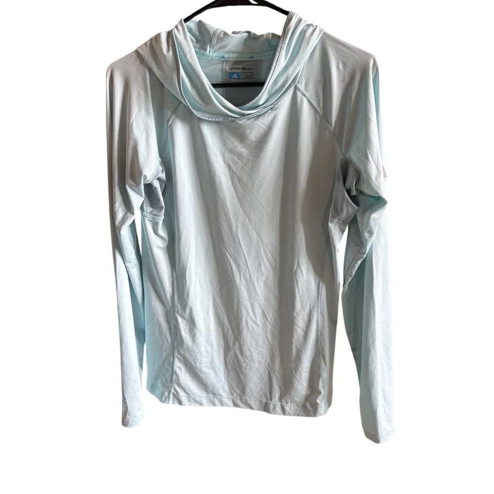 Eddie Bauer Women's Soft Blue Hoodie